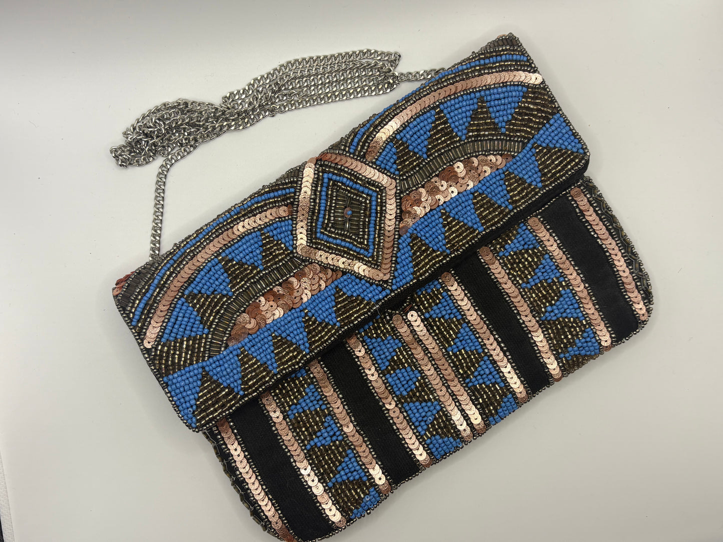 Boho embroidered bag