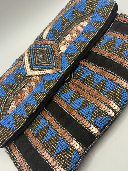 Boho embroidered bag