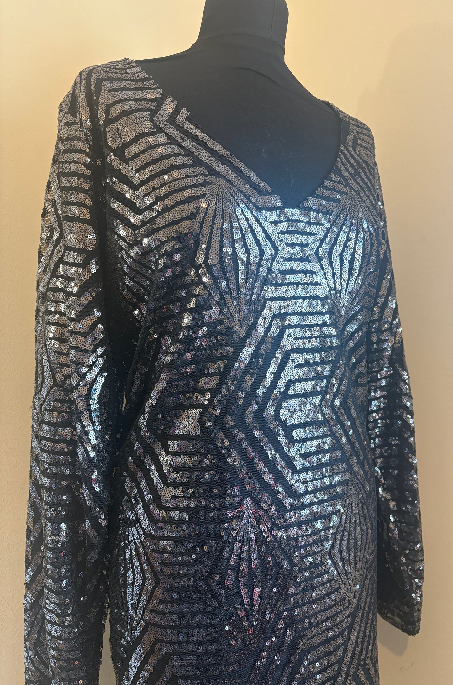 City Chic ‘Bright Lights’ Sequin Dress