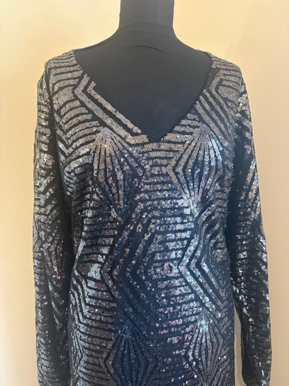 City Chic ‘Bright Lights’ Sequin Dress