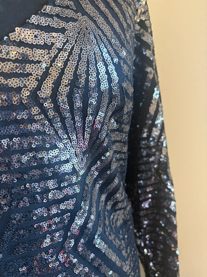 City Chic ‘Bright Lights’ Sequin Dress