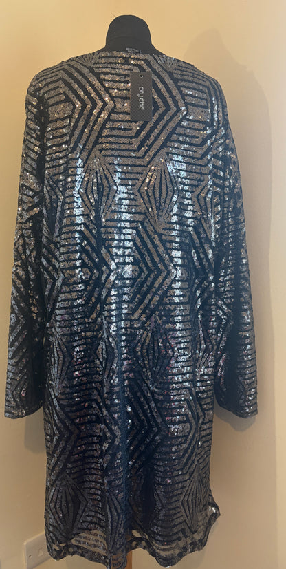 City Chic ‘Bright Lights’ Sequin Dress